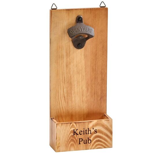 Wood Wall Bottle Opener
